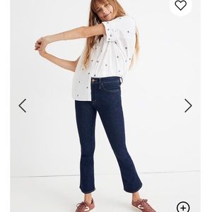 Madewell Petite Cali Demi-Boot Jeans -Lucille Wash